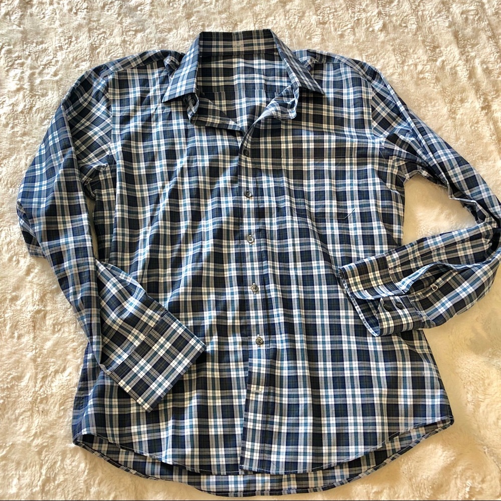 Men’s Plaid Shirt Size L